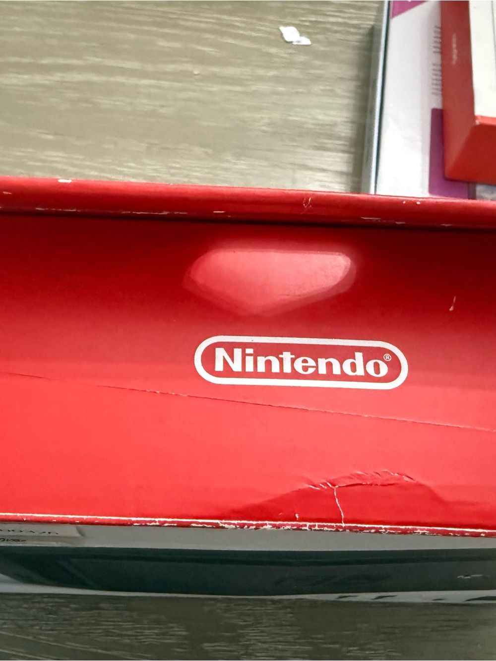 Nintendo Red Panel with White Logo